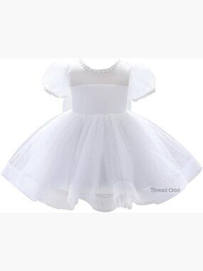 Girls' Flower Girl Dress Wedding Party Ball Gown Tulle Organza Special Occasion